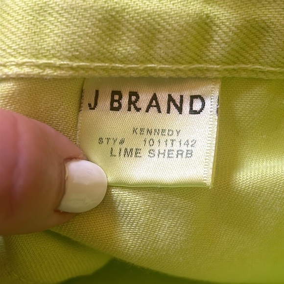 J Brand Neon Green Shorts NWT W 29 - Picture 7 of 8